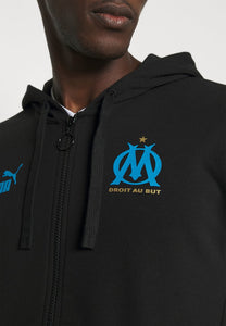 PUMA Olympique Marseille FtblCulture Survêtement 2021-2022 Noir Bleu